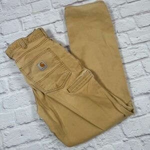 Carhartt Mens 32/30 Rugged Flex Rigby Five Pocket Relaxed Fit Pants 102517-918O‎